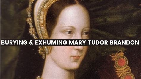 mary tudor's body